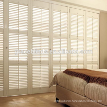Customized Basswood Plantation Shutter Blinds with 63 and 89mm Blade